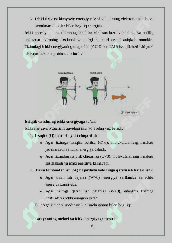 termodinamika qonunlari 6