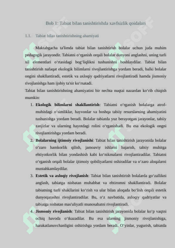 Tarbiyalanuvchilarni tabiat bilan tanishtirish 5