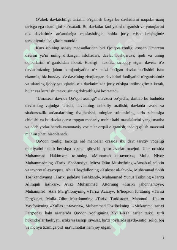 Umarxon davrida Qo‘qon xonligi 3