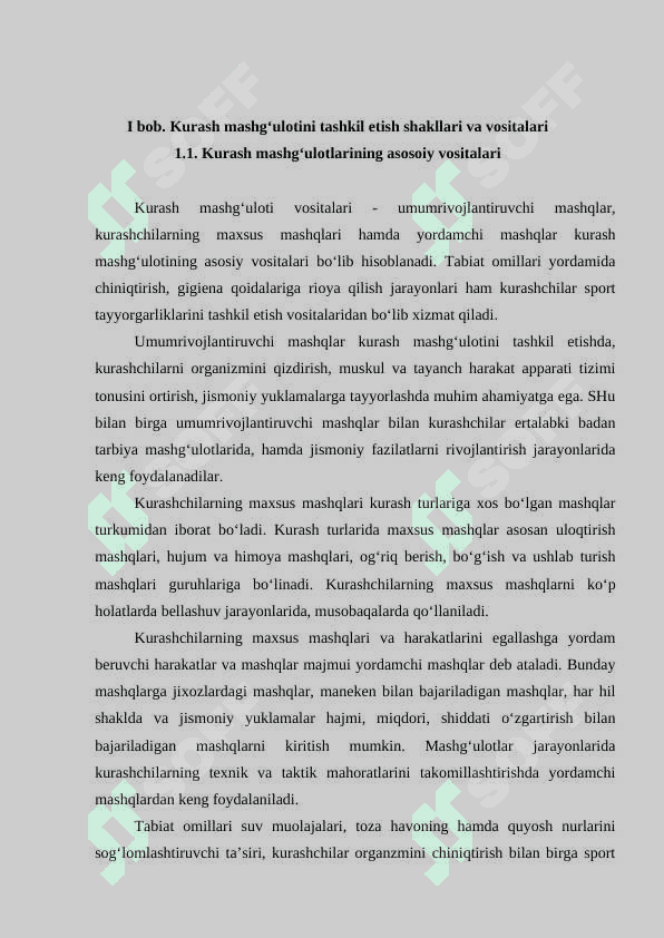 Kurash mashg‘uloti vositalari 5