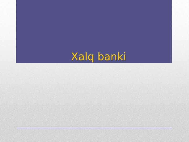Xalq banki 1