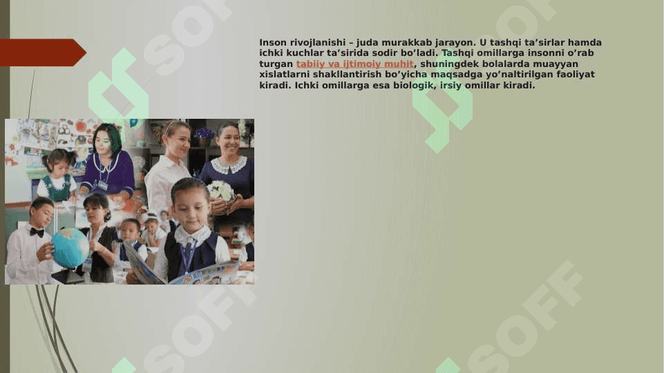 Bola rivojlanishida muhitning ta'siri 3