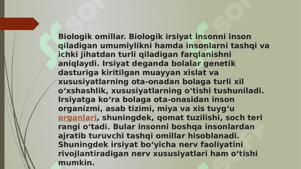 Bola rivojlanishida muhitning ta'siri 7