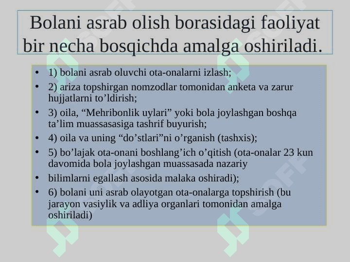 VASIYLIK VA HOMIYLIK 4