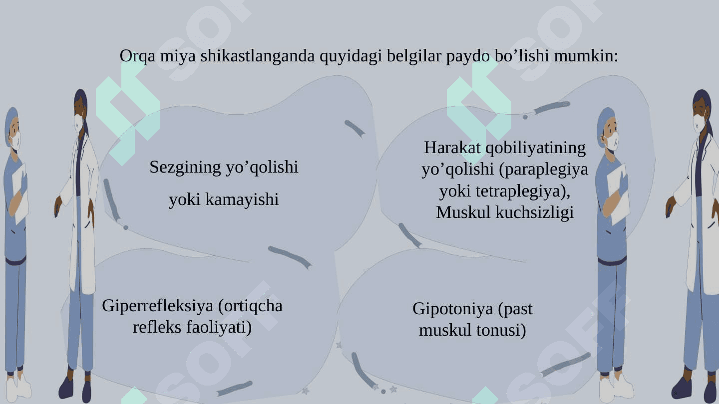 Orqa miya va umurtqa pog'onasining shikastlanishlari 4
