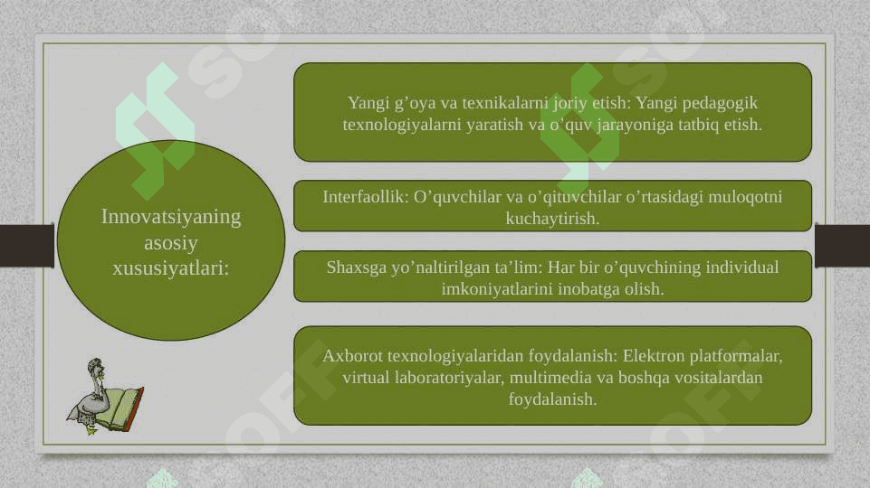 Tarbiya fanini o’qitishda innovatsion ta’lim texnologiyalarining o’ziga xosligi 3
