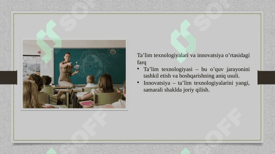 Tarbiya fanini o’qitishda innovatsion ta’lim texnologiyalarining o’ziga xosligi 4