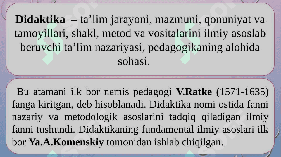 Ta’lim nazariyasi.Ta’limni tashkil etish shakllari va turlari 4