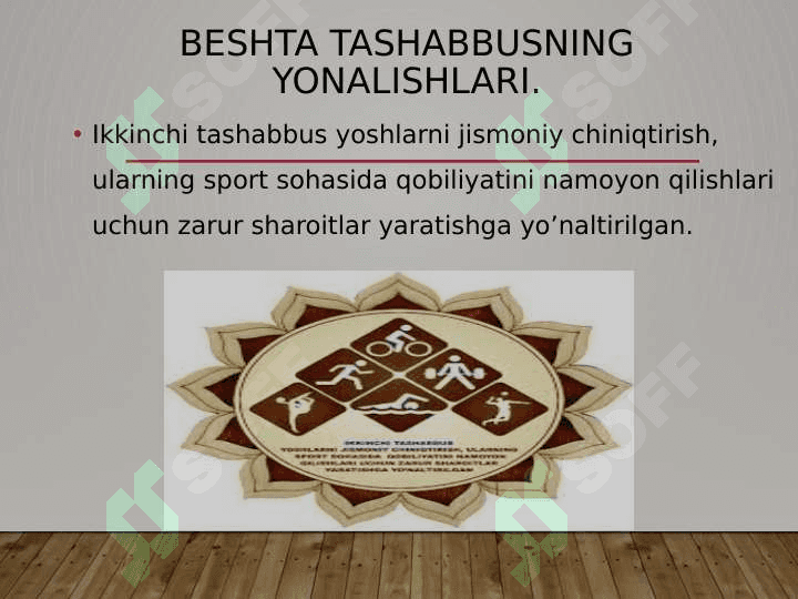 Beshta tashabbus va uning yuksak ma’naviy madaniyatni ta’minlashdagi o‘rni 7