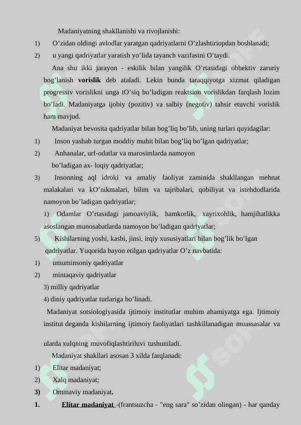 Madaniyat din va axloq sotsiologiyasi 4