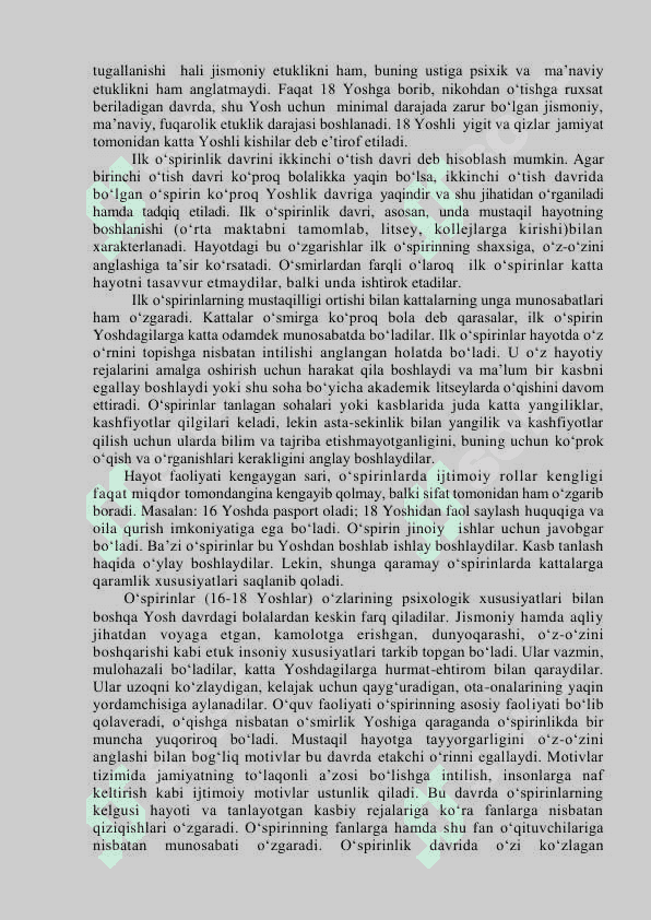 ILK O‘SPIRINLIK DAVRIDA PSIXIK RIVOJLANISH XUSUSIYATLARI 3