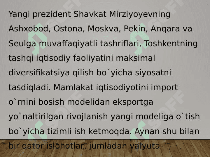 O'ZBEKISTONDA ISLOHOTLARNI YANGI BOSQICHI 2