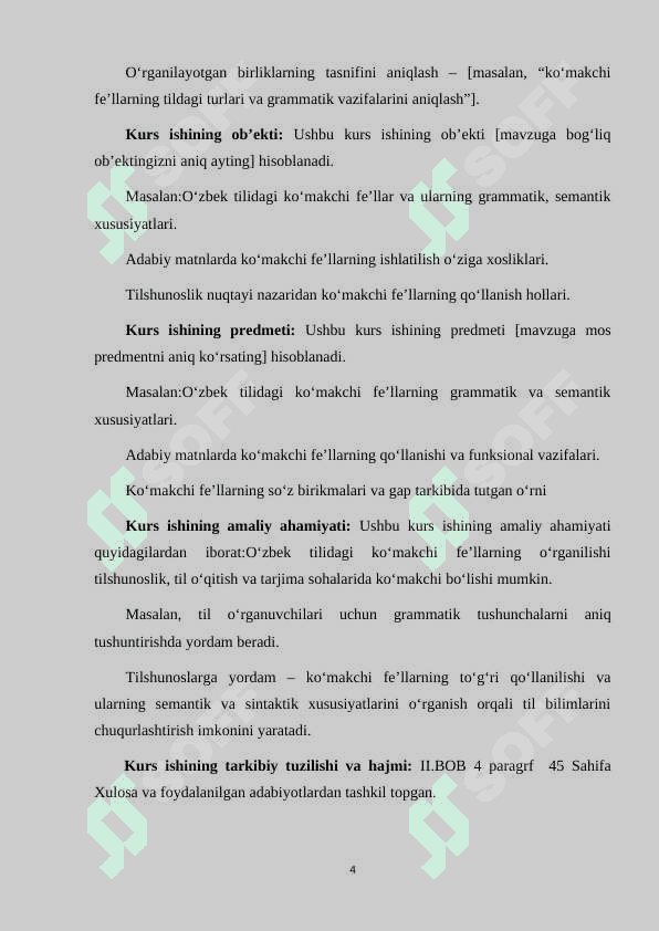 OʻZBEK TILIDA KOʻMAKCHI FEʼLLAR 4