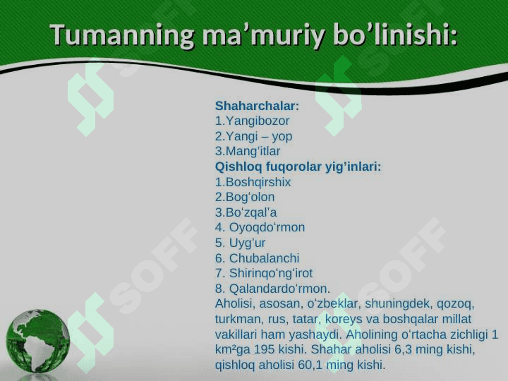 YANGIBOZOR TUMANI 4