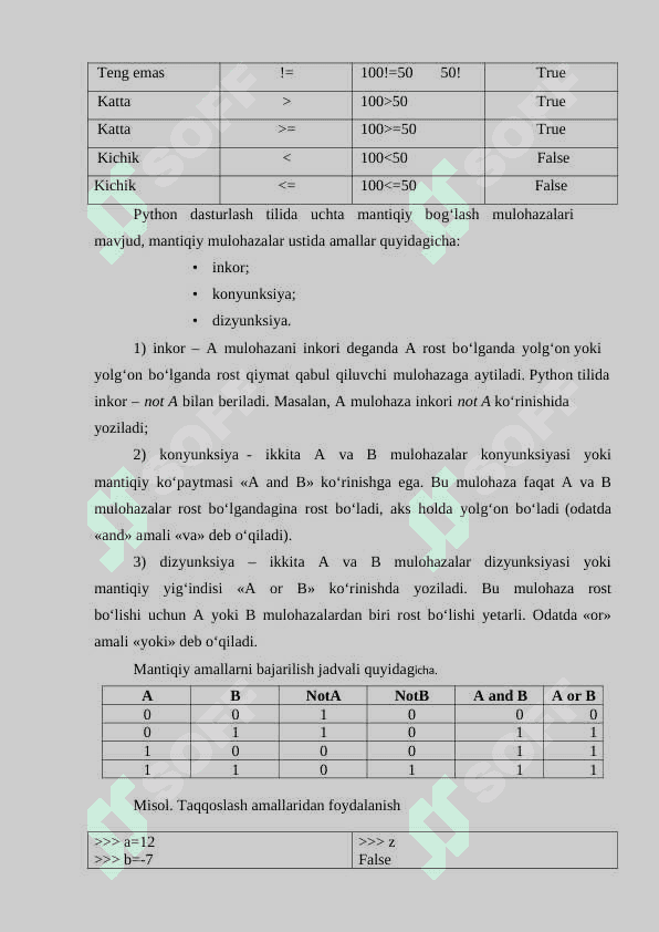 PYTHONDA MA’LUMOT TURLARI 2