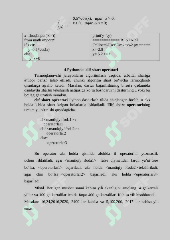 PYTHONDA MA’LUMOT TURLARI 6