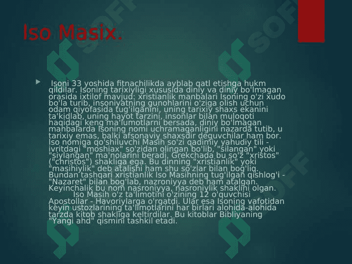 Xristianlik vujudga kelishi 3