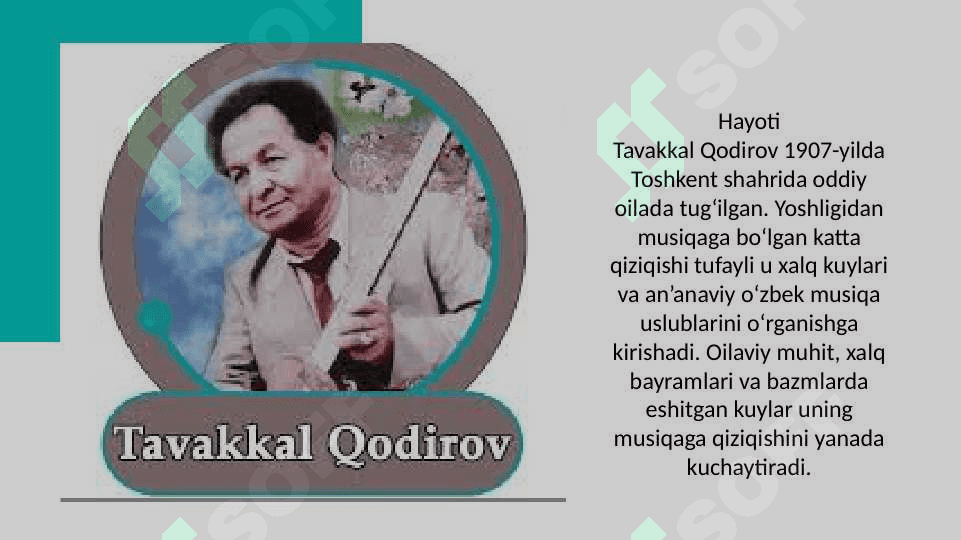Tavakkal Qodirov 3