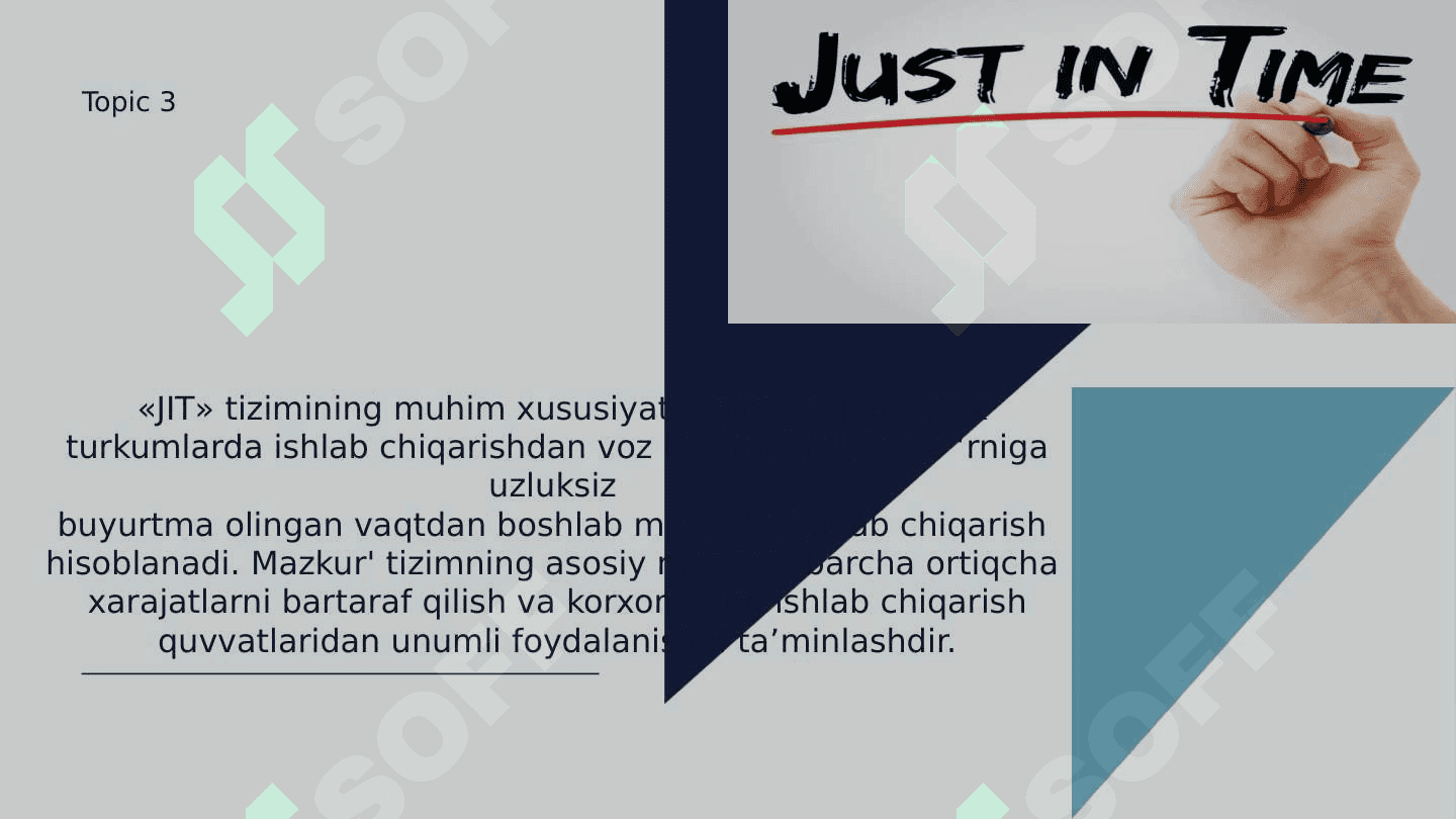 JIT tizimi 4