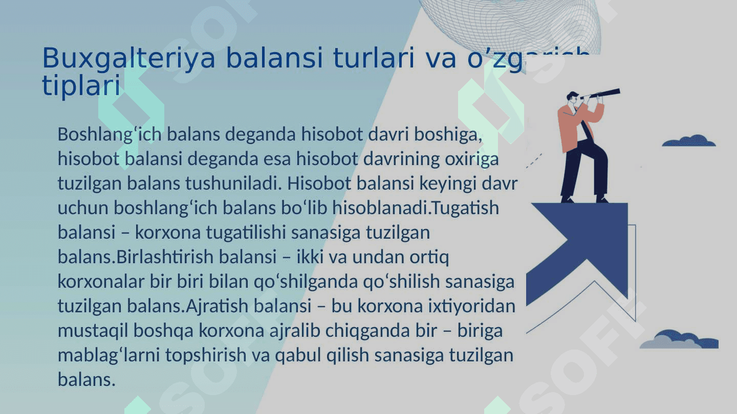 Xo’jalik muomalalari ta’sirida balansda sodir bo’ladigan o'zgarishlar 8