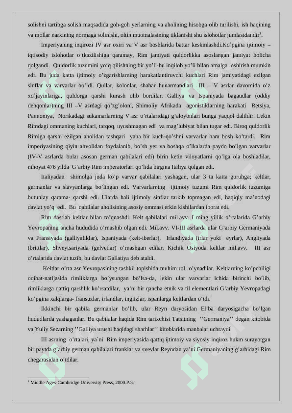 Varvar qirolliklarining ijtimoiy iqtisodiy va siyosiy rivojlanishi 3