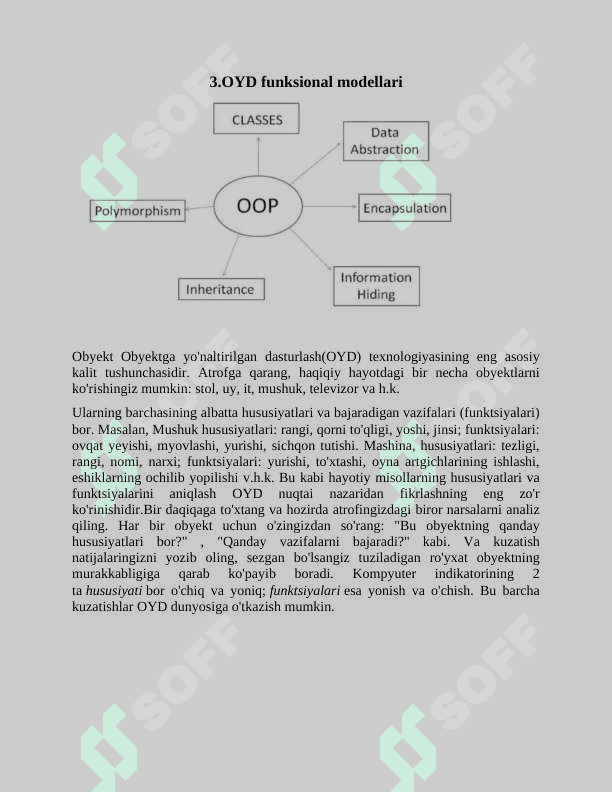 Dasturlash uslublari va paradigmalar fanidan mustaqil ishlar .Ma'lumotlar 7