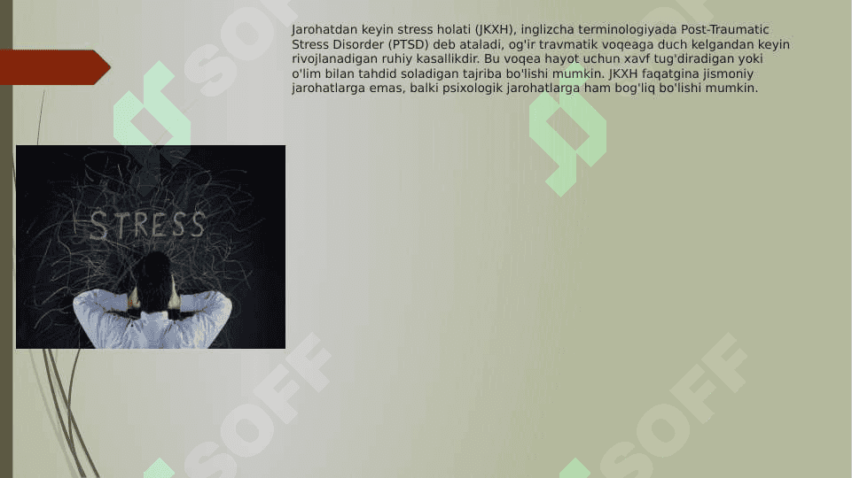 JAROHATDAN KEYIN STRESS HOLATI (JKCX) TUSHUNCHASI 3