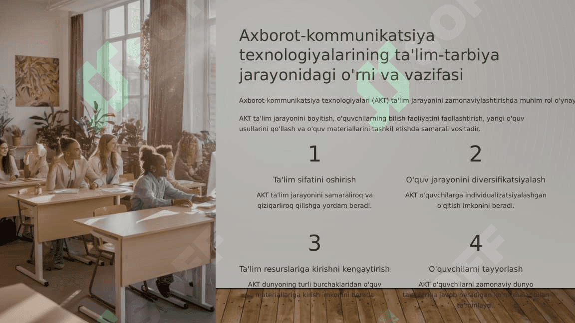 Axborort Kamunikatsiya texnalogiyalari didaktik imkoniyatlari 5