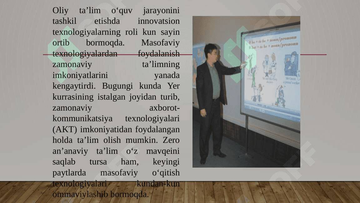 Axborort Kamunikatsiya texnalogiyalari didaktik imkoniyatlari 7