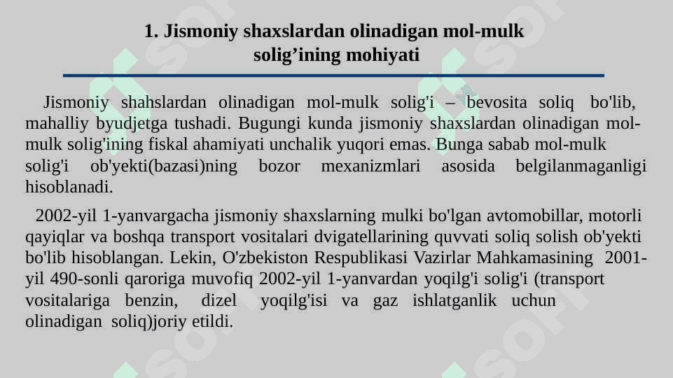Jismoniy shaxslardan olinadigan mol-mulk solig'i 3