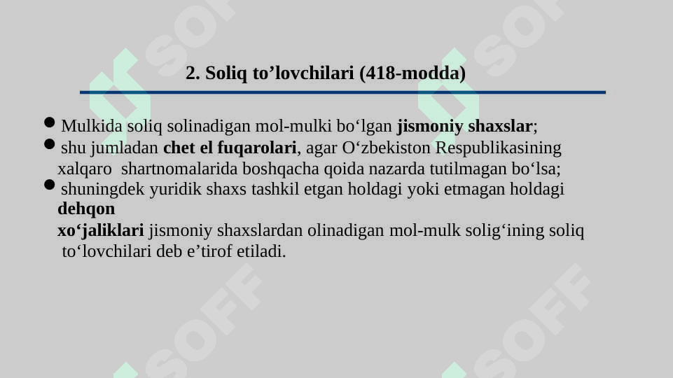 Jismoniy shaxslardan olinadigan mol-mulk solig'i 4