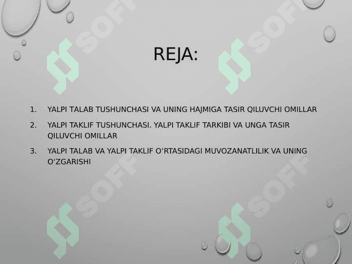 Yalpi talab va yalpi taklif 2