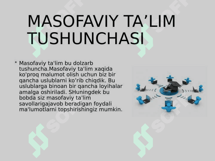 Masofaviy taʼlim tushunchasi 2