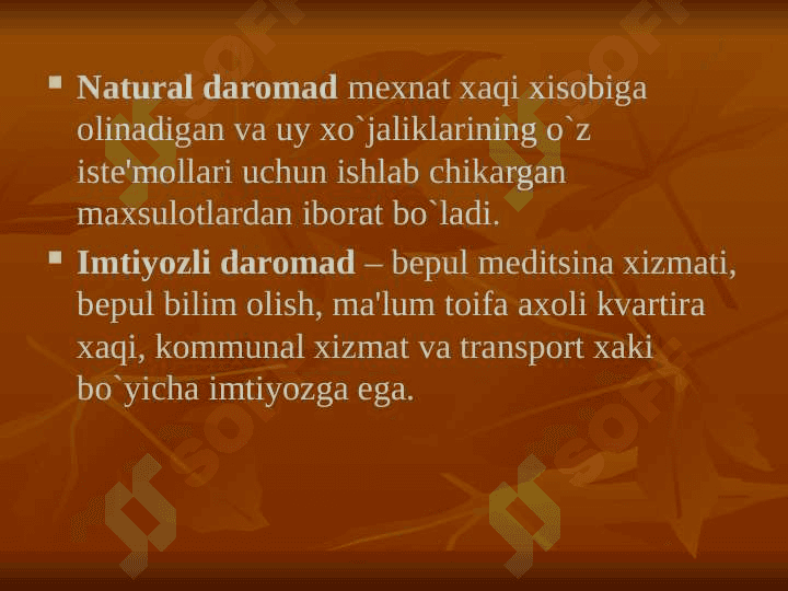 Aholi daromadlari 7