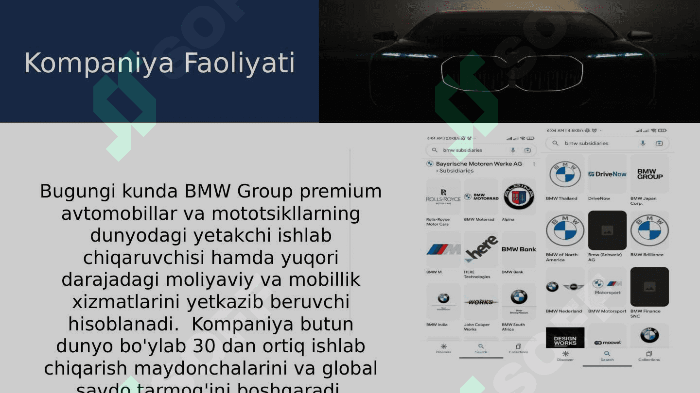 BMW (kompaniya haqida) 8