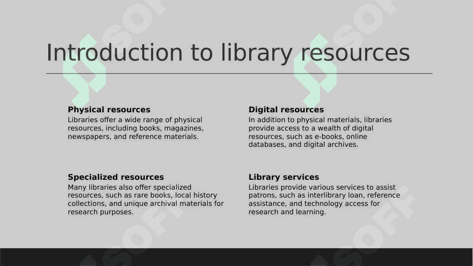Effective use of libraries 2