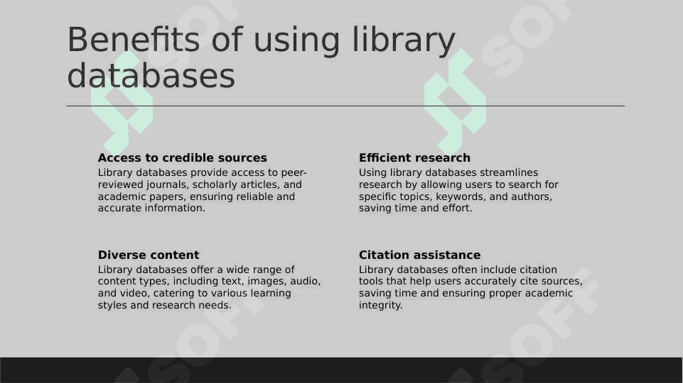 Effective use of libraries 3