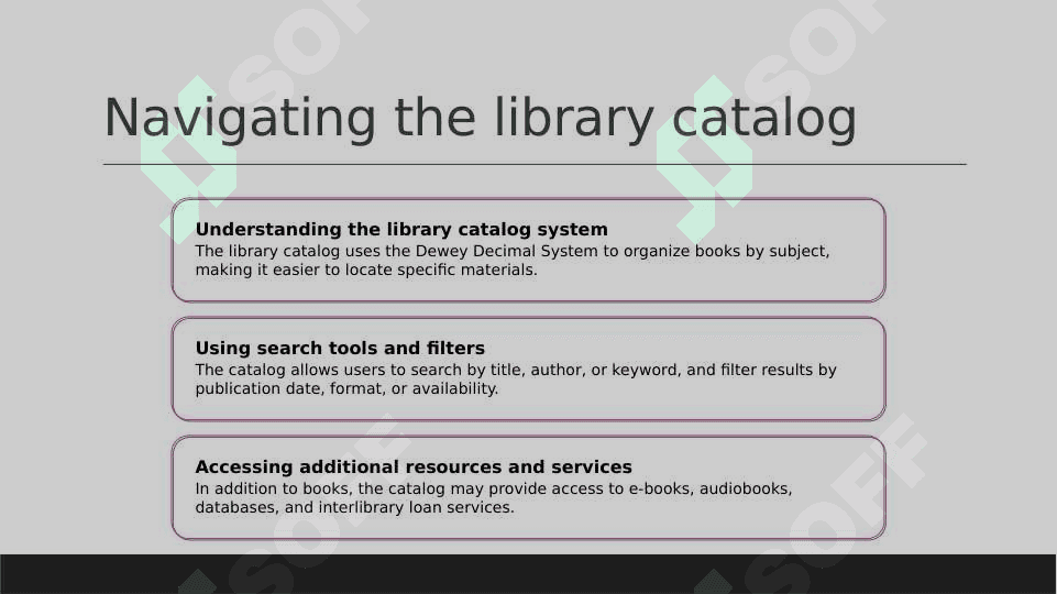 Effective use of libraries 4