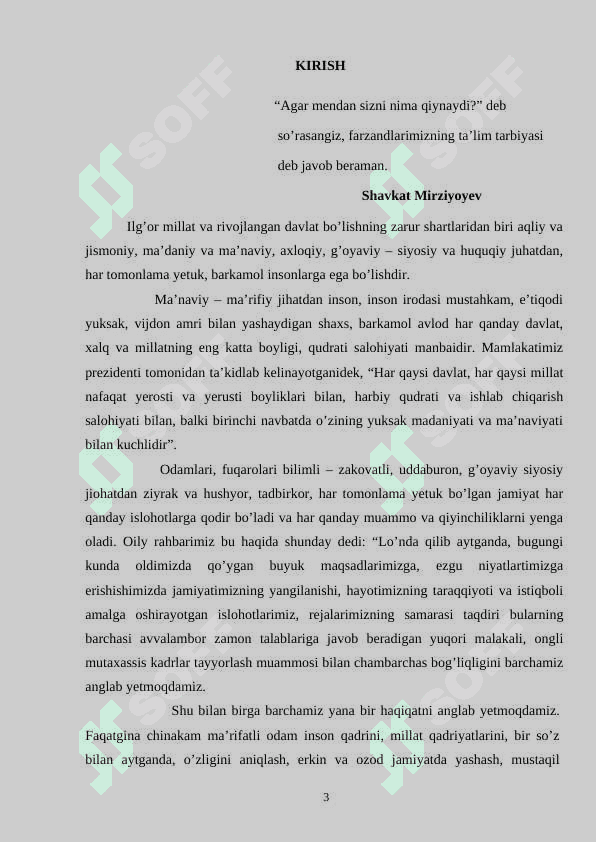 Uzluksiz tasodifiy miqdorlarning taqsimot va zichlik funksiyalari. 3