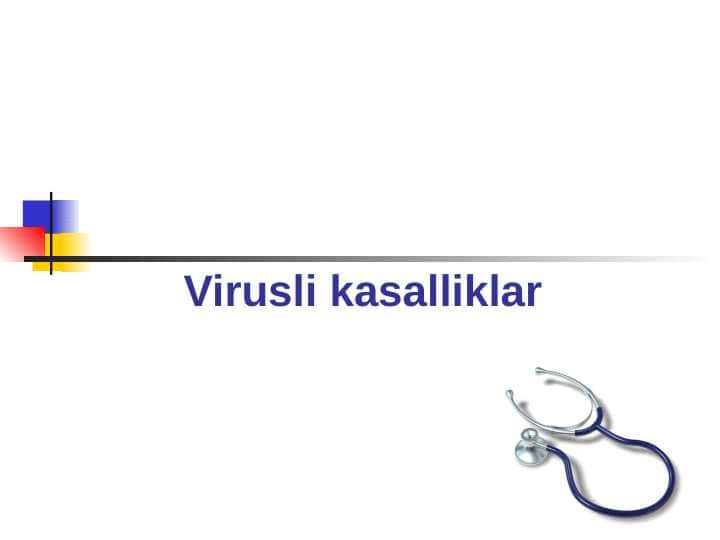 Virusli kasalliklar