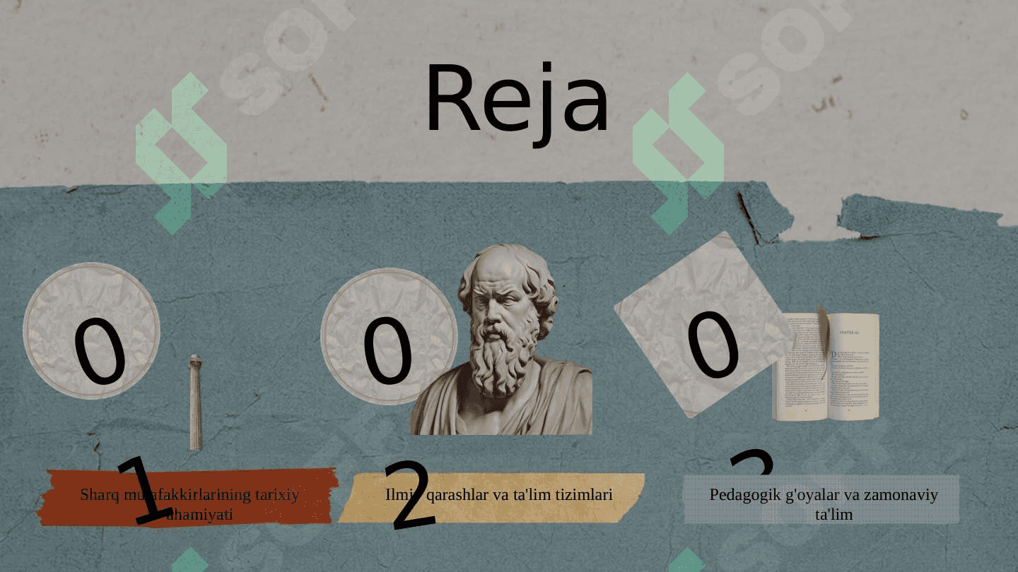 Sharq mutafakkirlarining pedagogik qarashlari 2