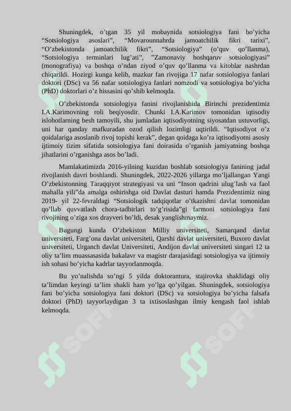 O’ZBEKISTON SOTSIOLOGLARINING SOTSIOLOGIK 3