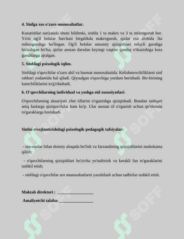 sinfga tafsifnoma 2