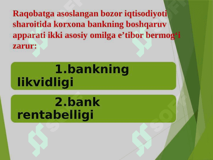 Banklarda buxgalteriya hisobi asoslari. 8