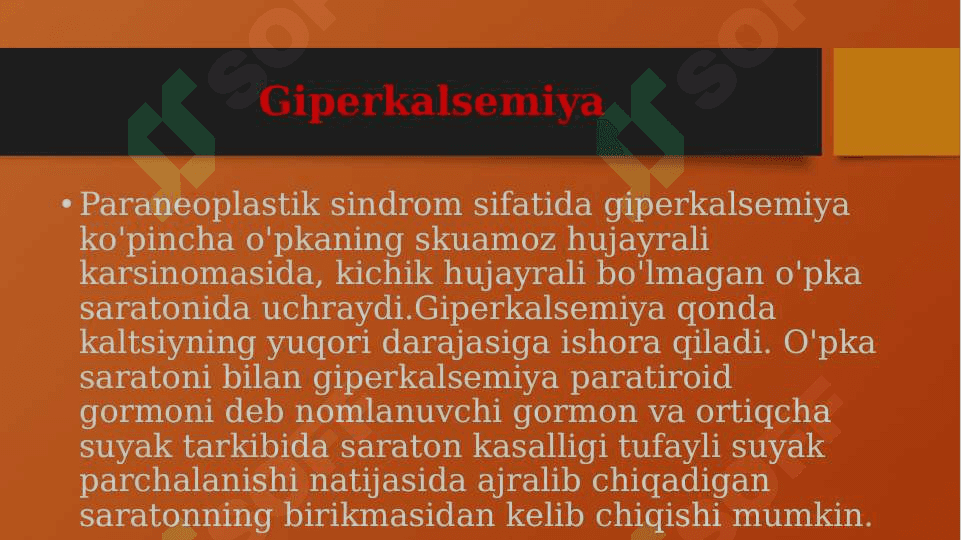 Paraneoplastik sindrim 7