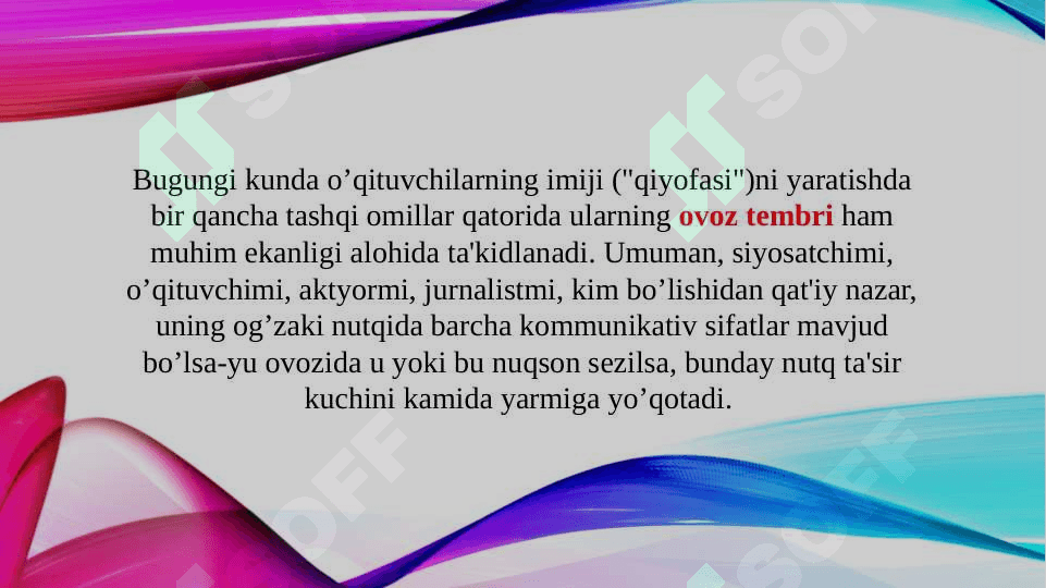 Oʻqituvchi nutqining toʻgʻriligi 3