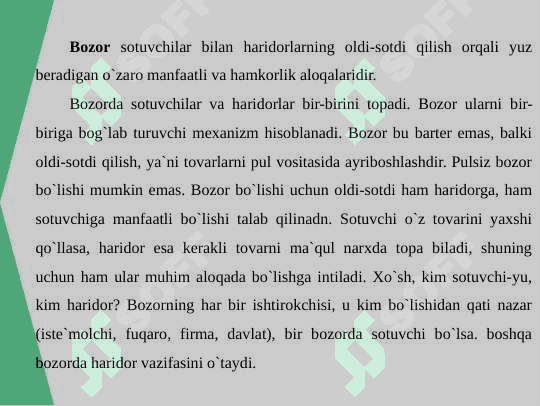 Bozor va uning turlari 3