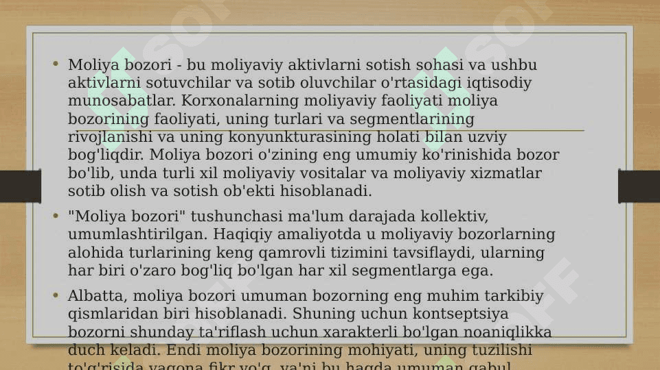 Moliya bozori 2
