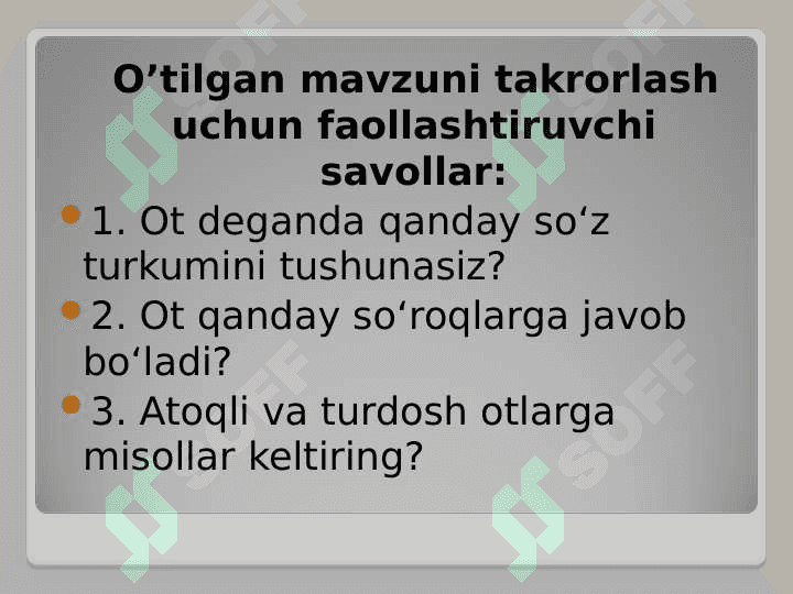Ot so‘z turkumini o‘rganish jarayonida o‘quvchilar nutqini o‘stirish 4