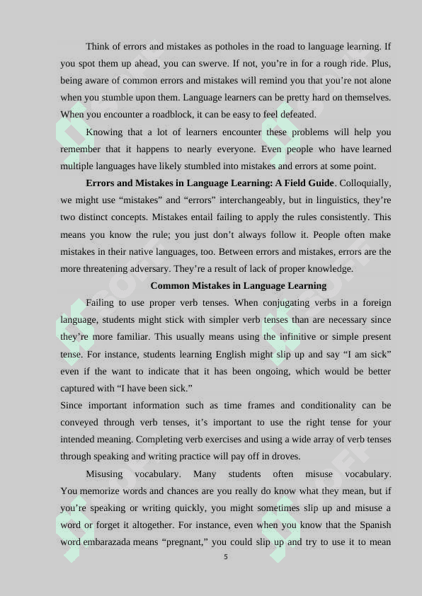 In error correction and feedback, interactive approach to correcting students’ mistakes 5